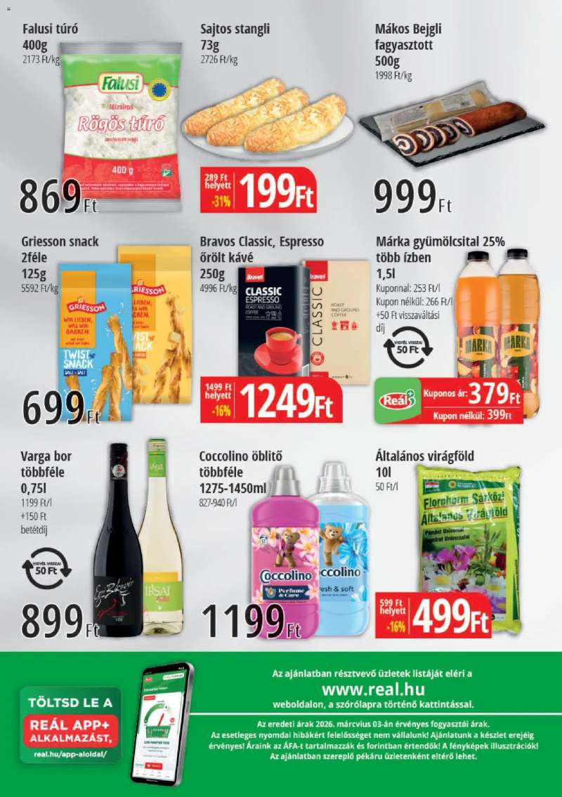 Reál Reál Bevásárló hétvége - Kisalföld 2 oldal