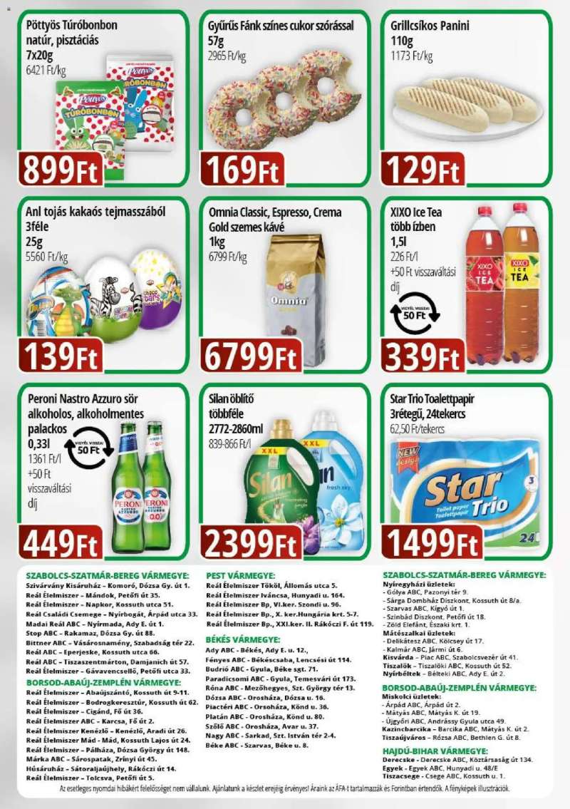 Reál Reál Bevásárló hétvége - Kelet Magyarország 2 oldal