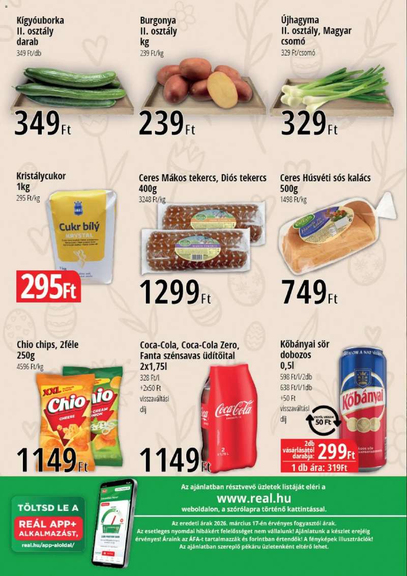 Reál Reál Bevásárló hétvége - Kisalföld 4 oldal