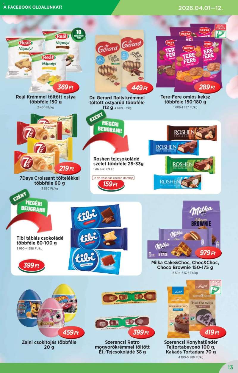 Reál Reál akciós újság 13 oldal