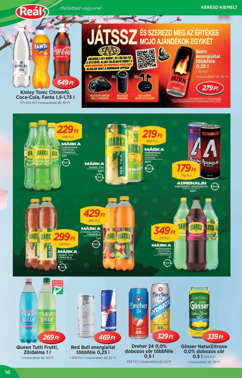 Reál Reál akciós újság 16 oldal
