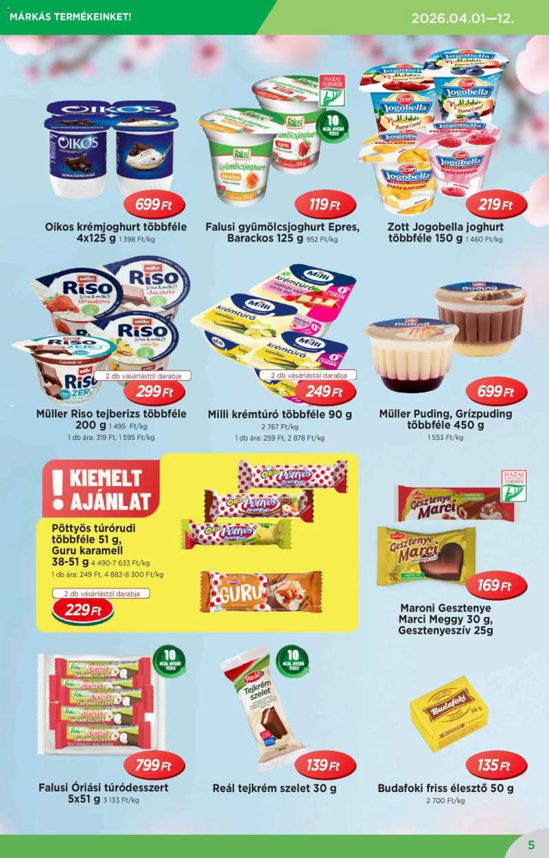 Reál Reál akciós újság 5 oldal