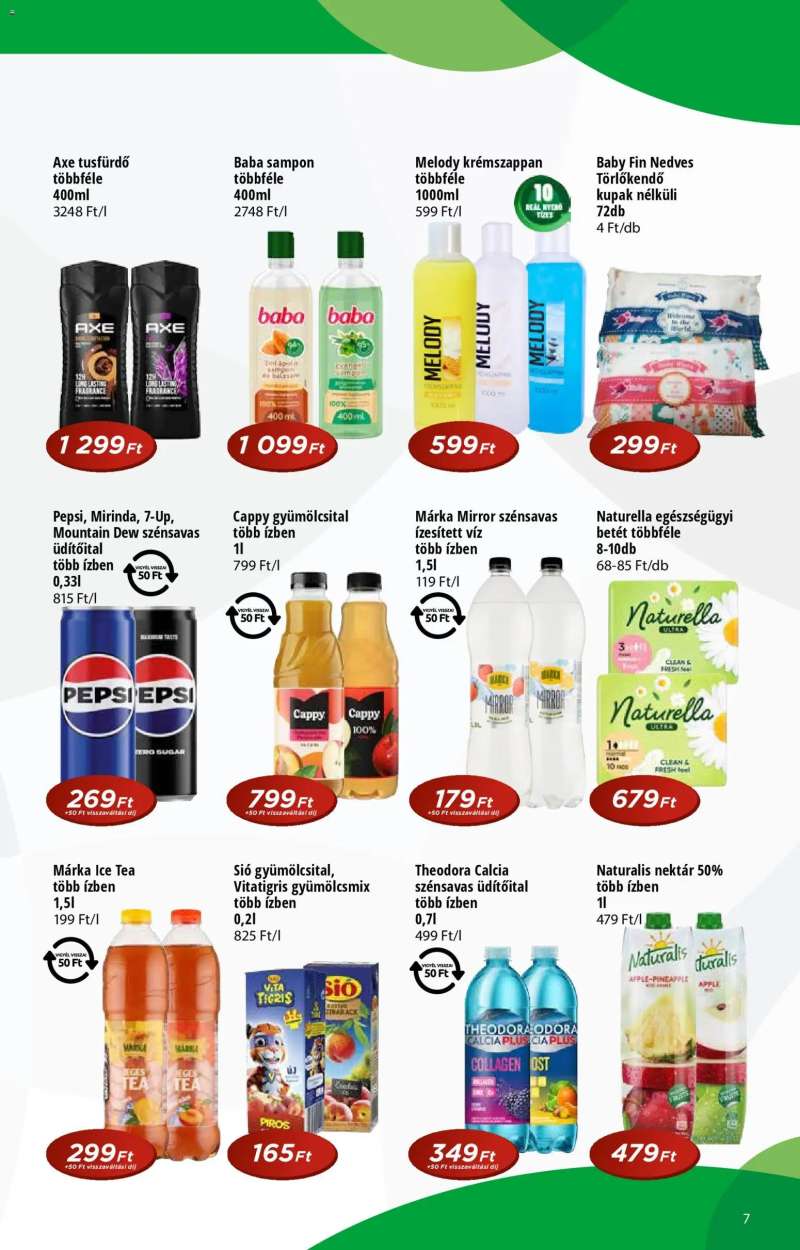 Reál Reál Pont akciós újság 7 oldal