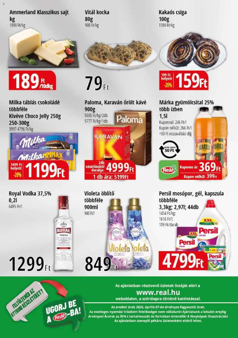 Reál Reál Bevásárló hétvége - Kisalföld 2 oldal