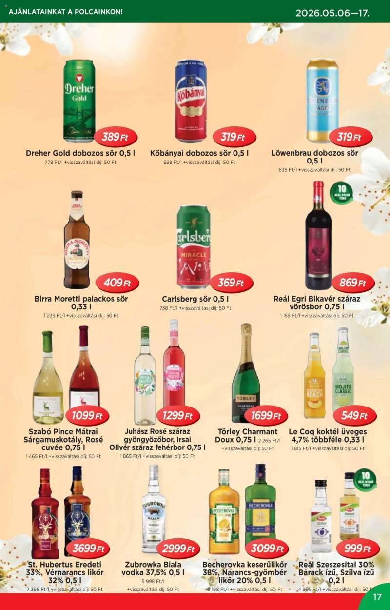 Reál Reál akciós újság 17 oldal