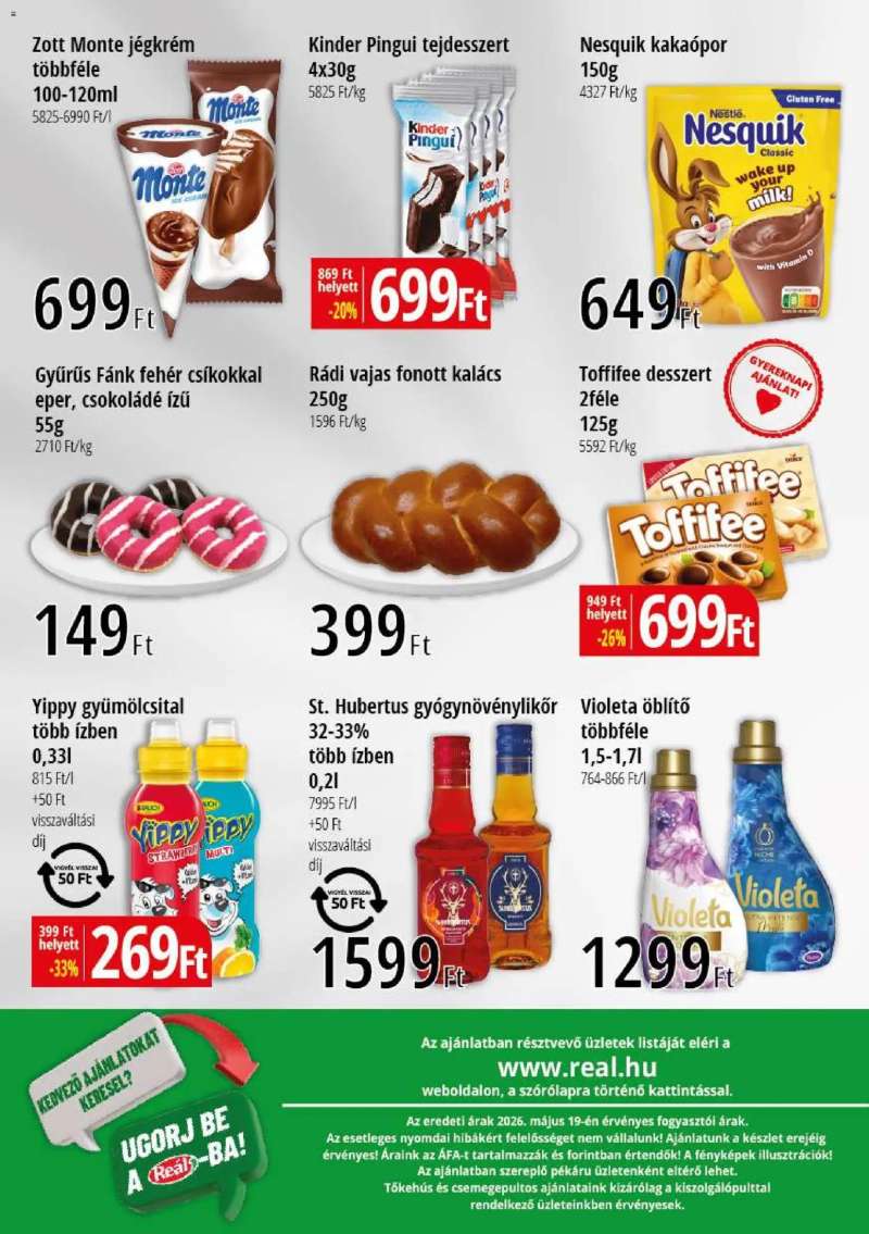 Reál Reál Bevásárló hétvége - Pest megye 2 oldal