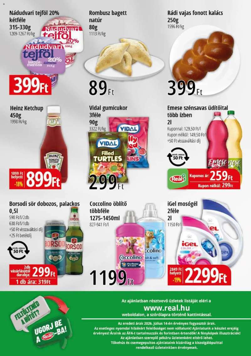 Reál Reál Bevásárló hétvége - Kelet Magyarország 2 oldal