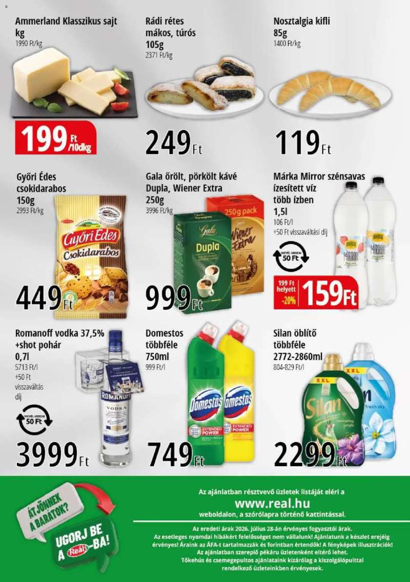 Reál Reál Bevásárló hétvége - Kisalföld 2 oldal