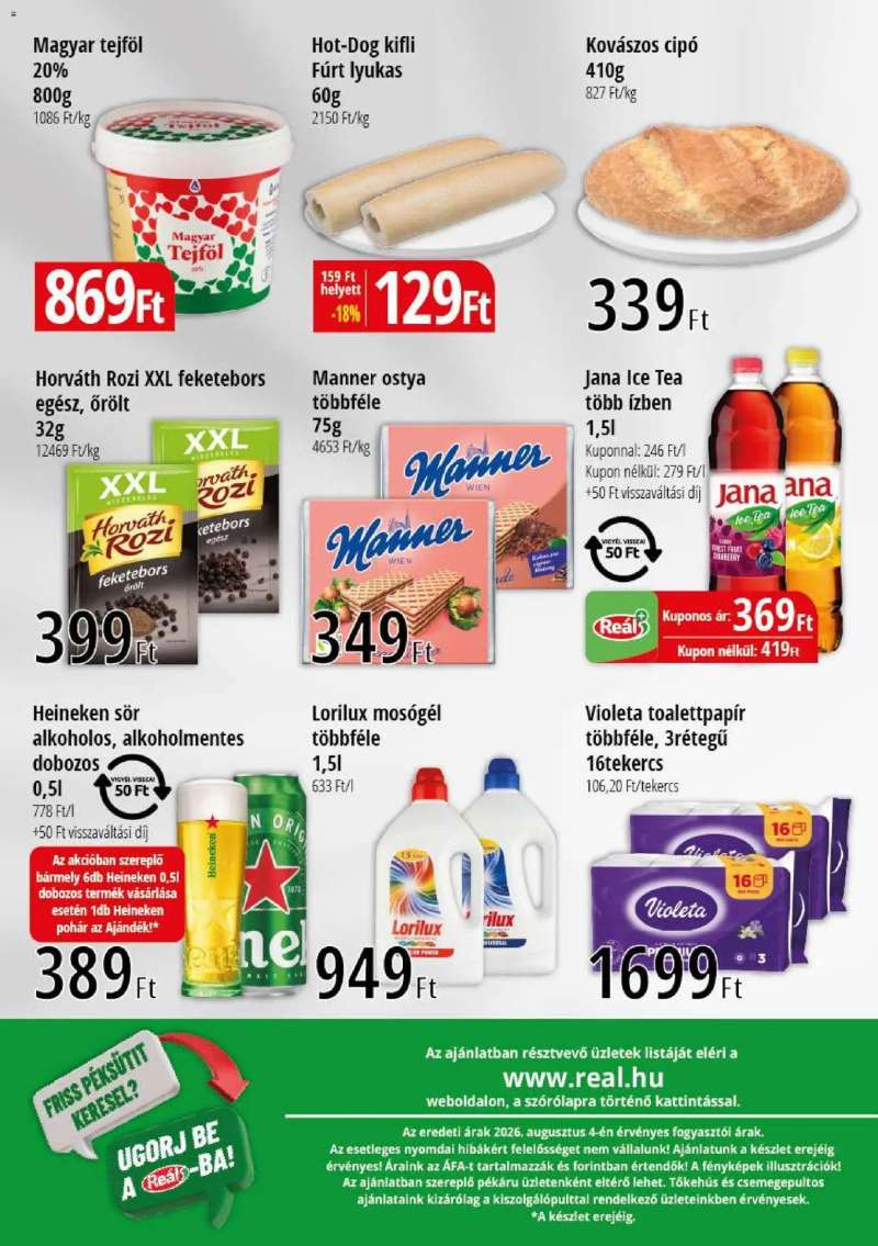 Reál Reál Bevásárló hétvége - Pest megye 2 oldal