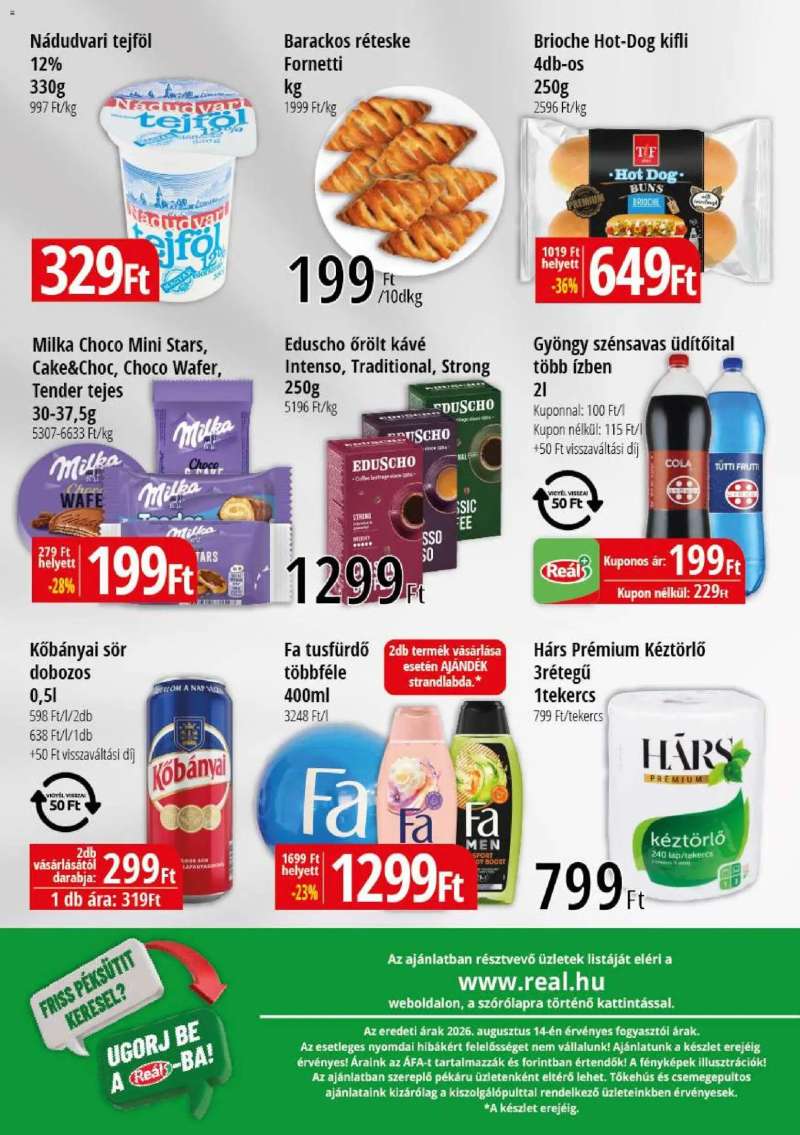 Reál Reál Bevásárló hétvége - Kelet Magyarország 2 oldal