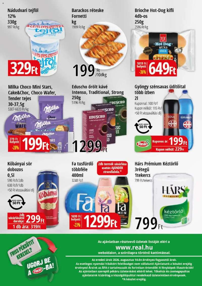 Reál Reál Bevásárló hétvége - Kisalföld 2 oldal