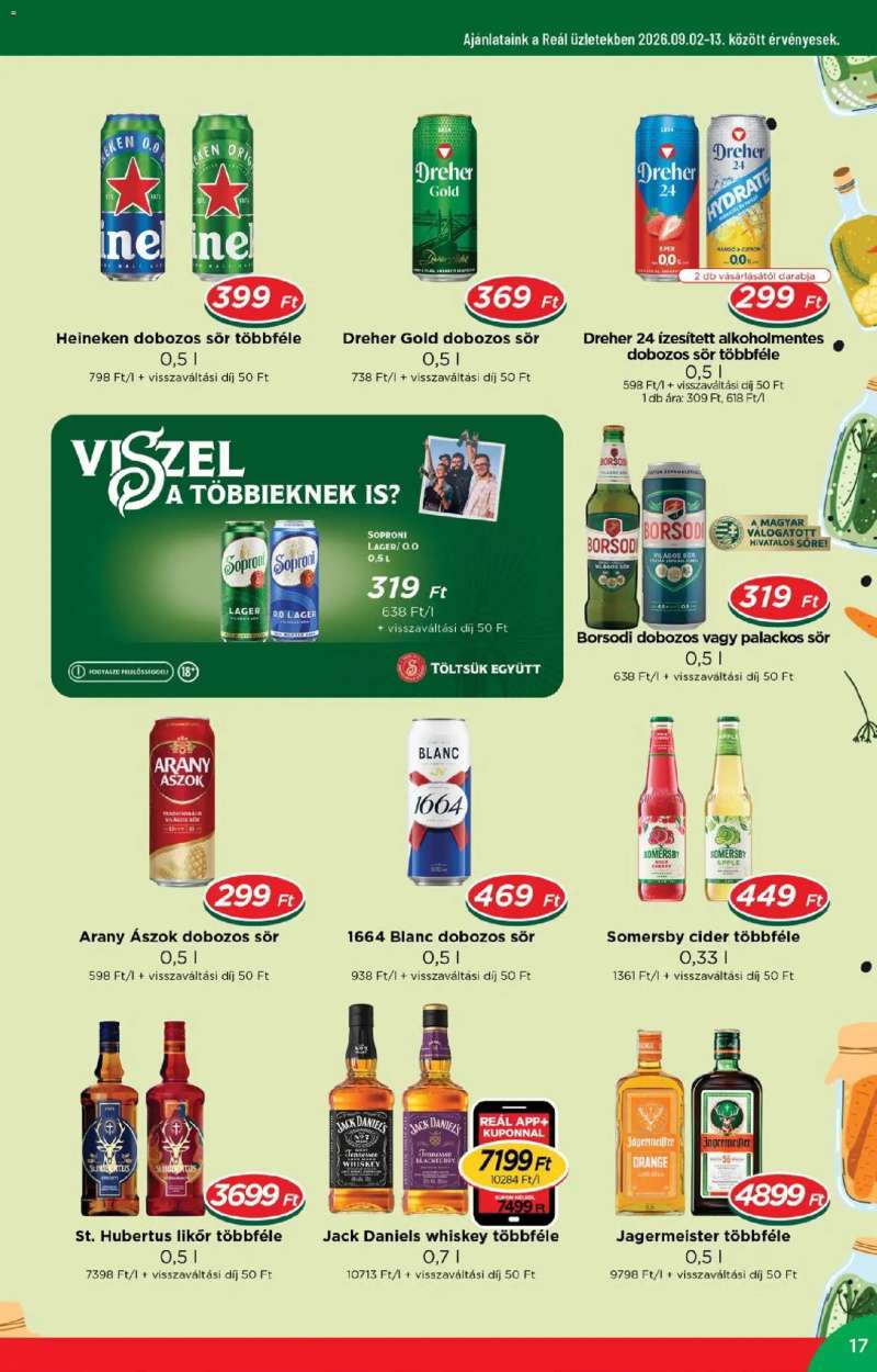 Reál Reál akciós újság 17 oldal