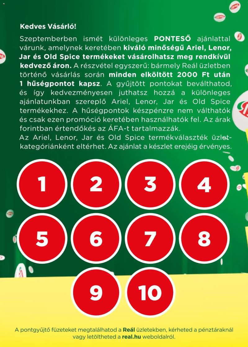 Reál Reál Ponteső 1 oldal