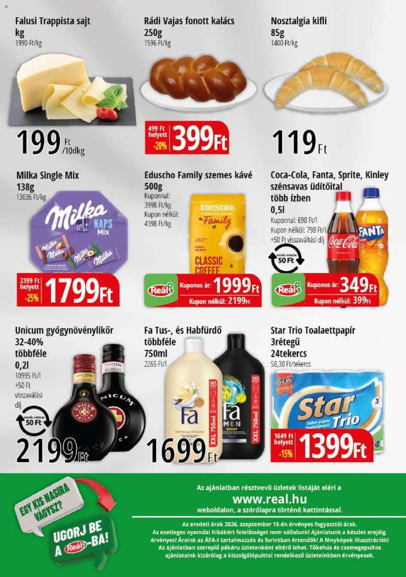 Reál Reál Bevásárló hétvége - Pest megye 2 oldal