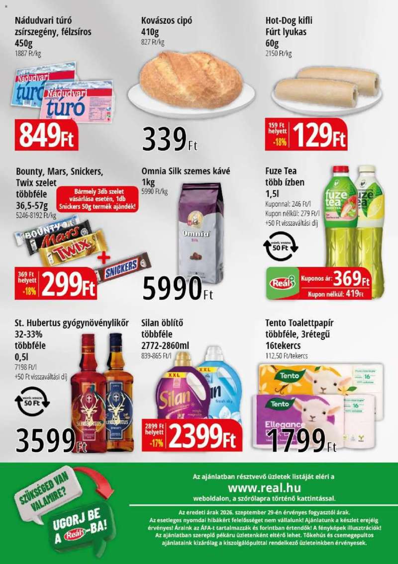 Reál Reál Bevásárló hétvége - Kelet Magyarország 2 oldal