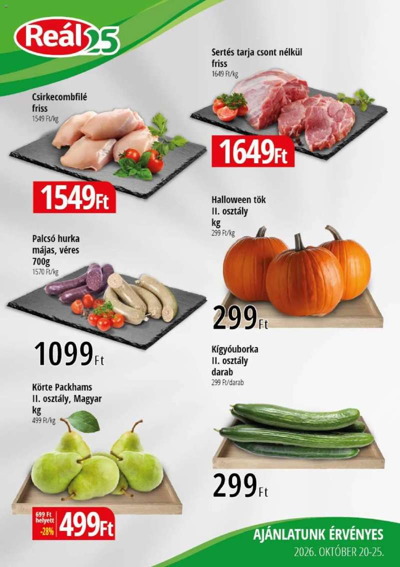 Reál Reál Bevásárló hétvége - Pest megye 1 oldal