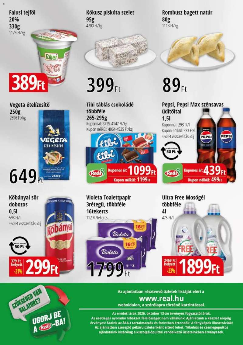 Reál Reál Bevásárló hétvége - Pest megye 2 oldal
