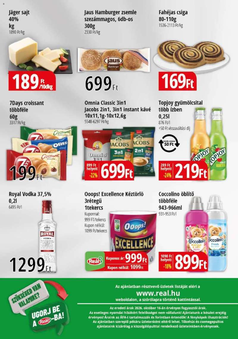 Reál Reál Bevásárló hétvége - Kisalföld 2 oldal
