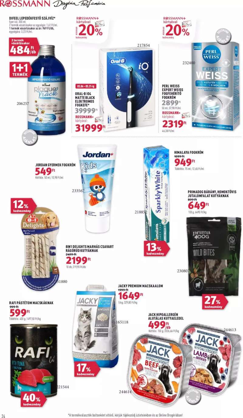 Rossmann Akciós Újság Rossmann 26 oldal