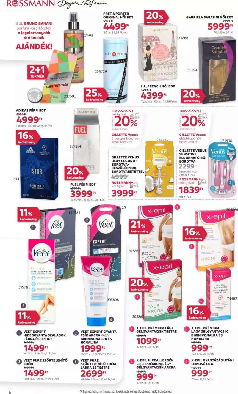 Rossmann Akciós Újság Rossmann 6 oldal