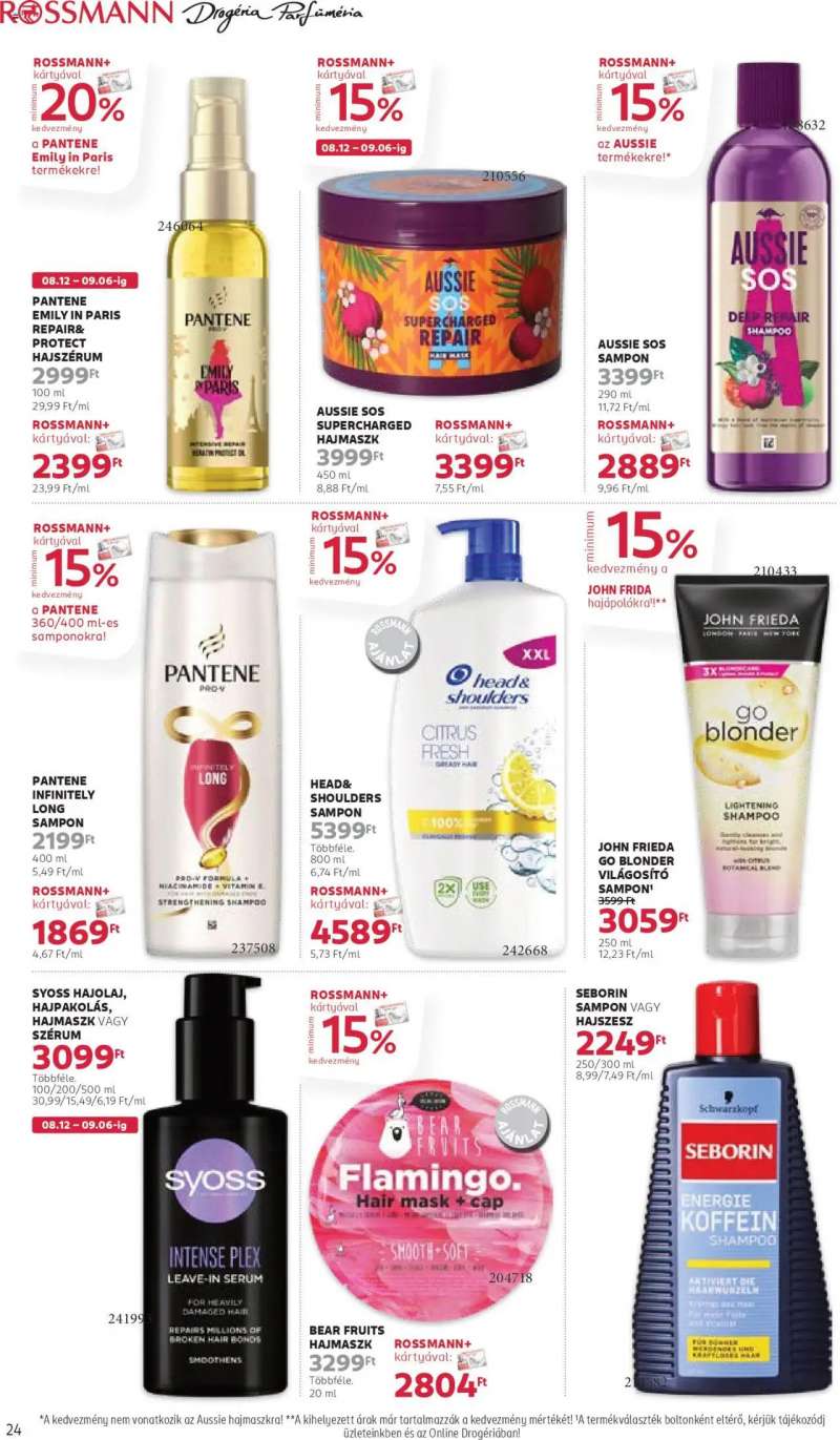 Rossmann Akciós újság Rossmann 26 oldal