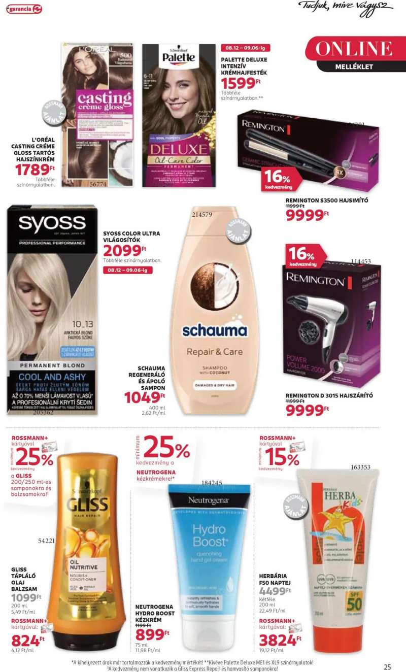 Rossmann Akciós újság Rossmann 27 oldal