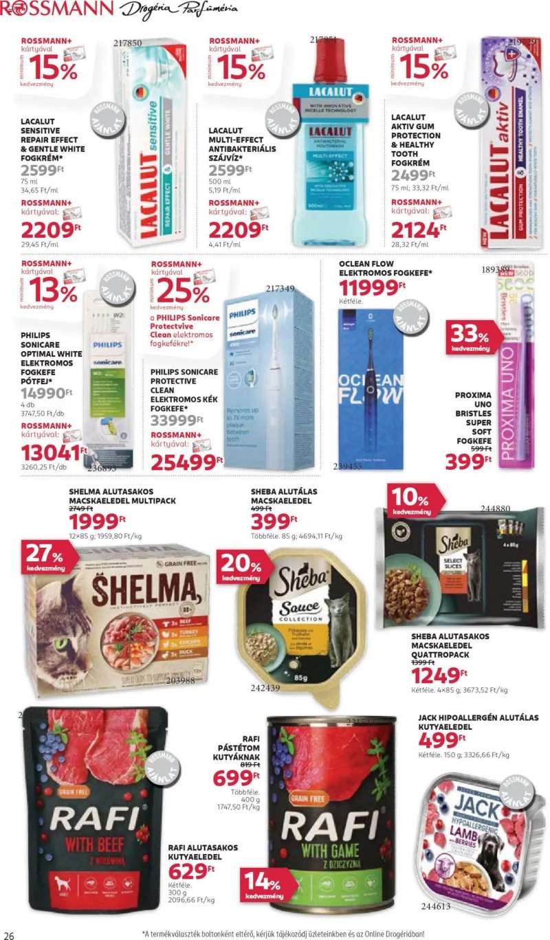 Rossmann Akciós újság Rossmann 28 oldal