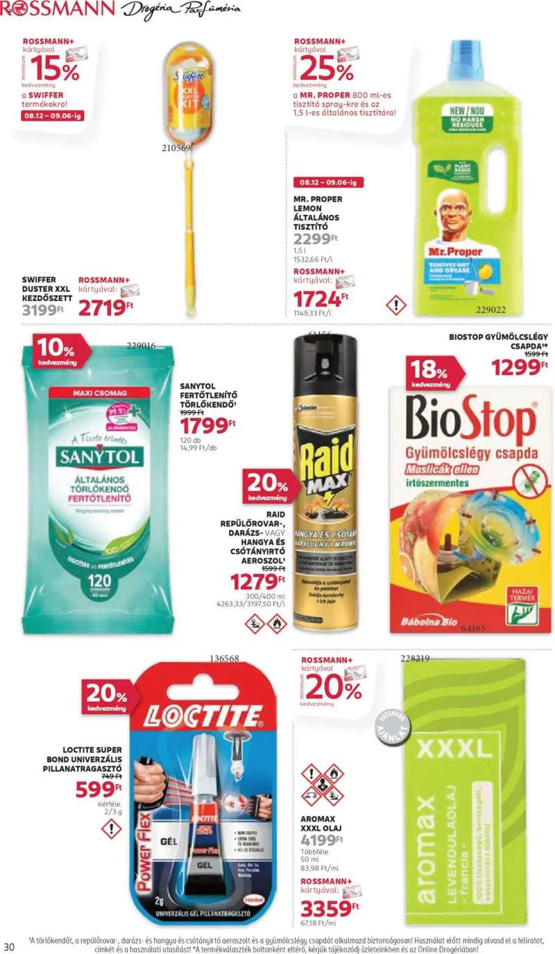 Rossmann Akciós újság Rossmann 32 oldal