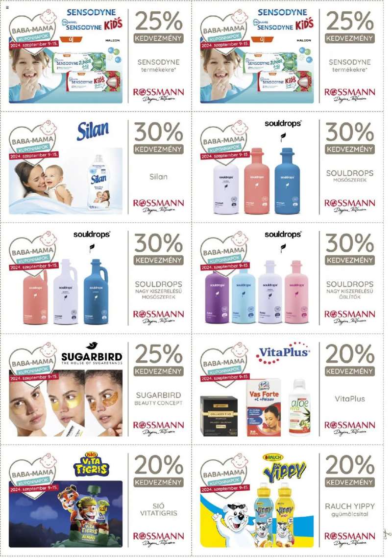 Rossmann Kupon magazin 10 oldal