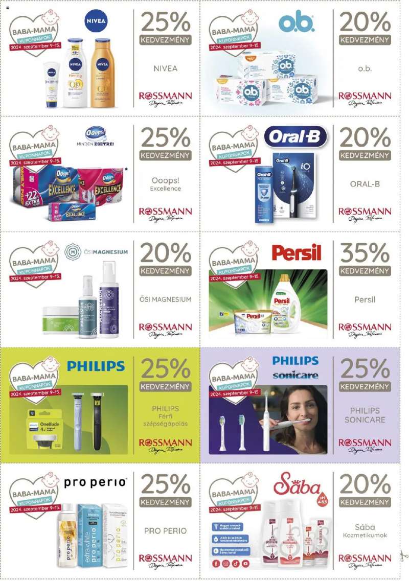 Rossmann Kupon magazin 9 oldal