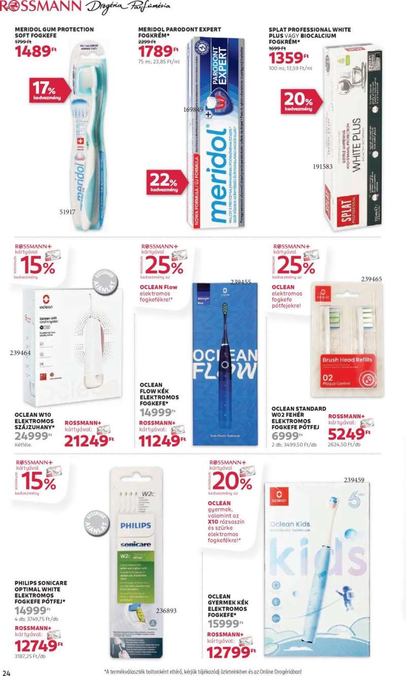 Rossmann Akciós újság Rossmann 26 oldal