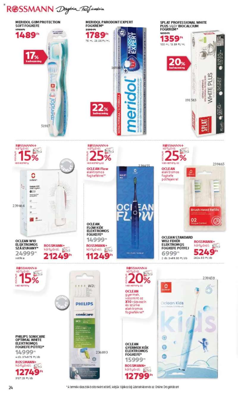 Rossmann Akciós újság Rossmann 26 oldal