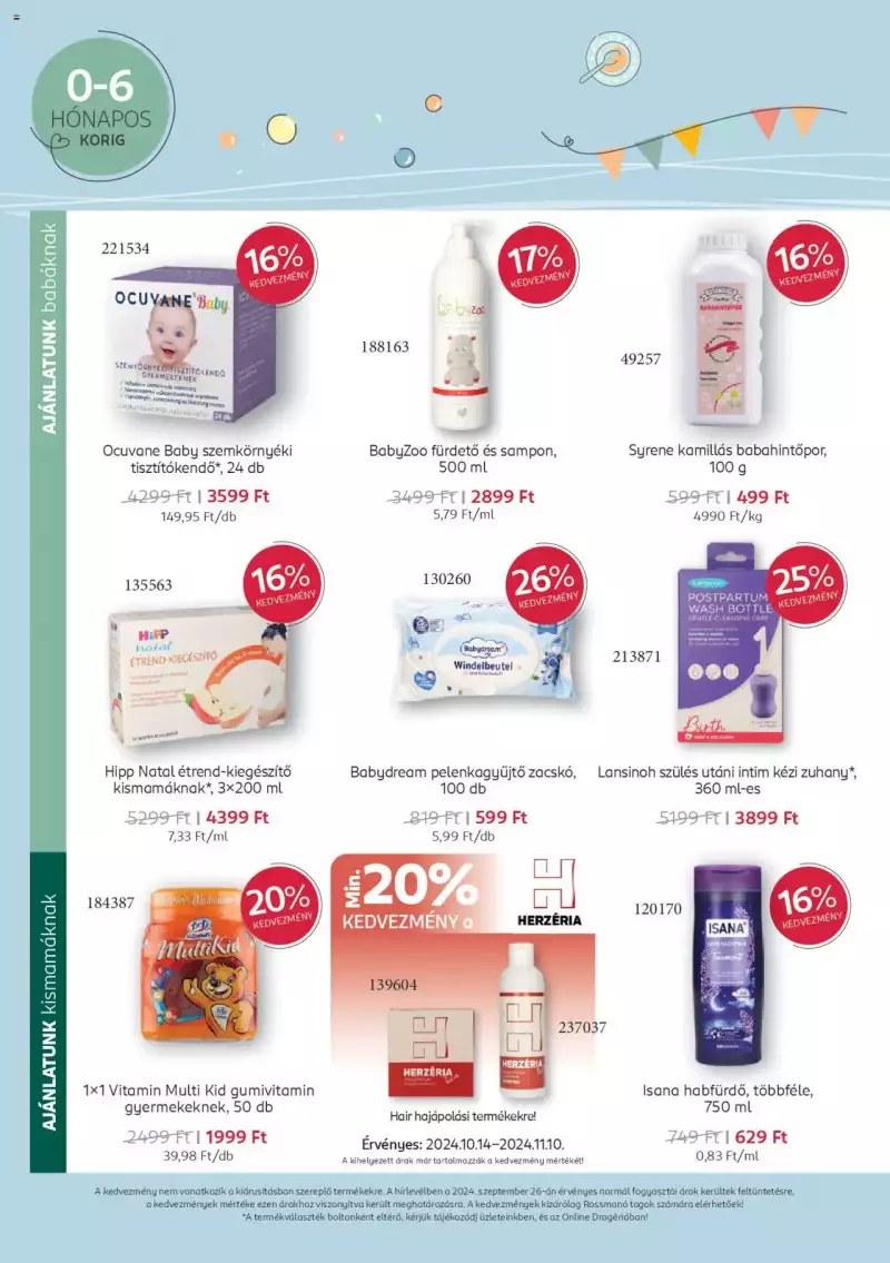 Rossmann Babaprogram 6 oldal