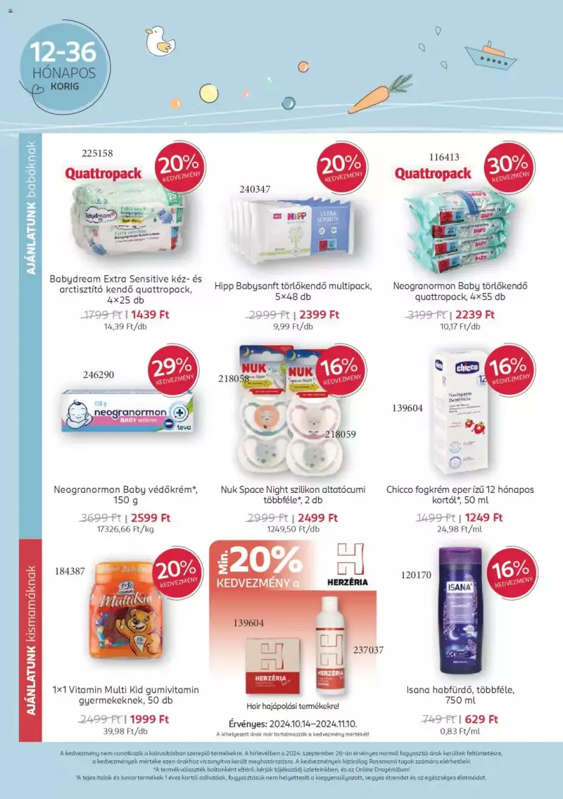 Rossmann Babaprogram 8 oldal