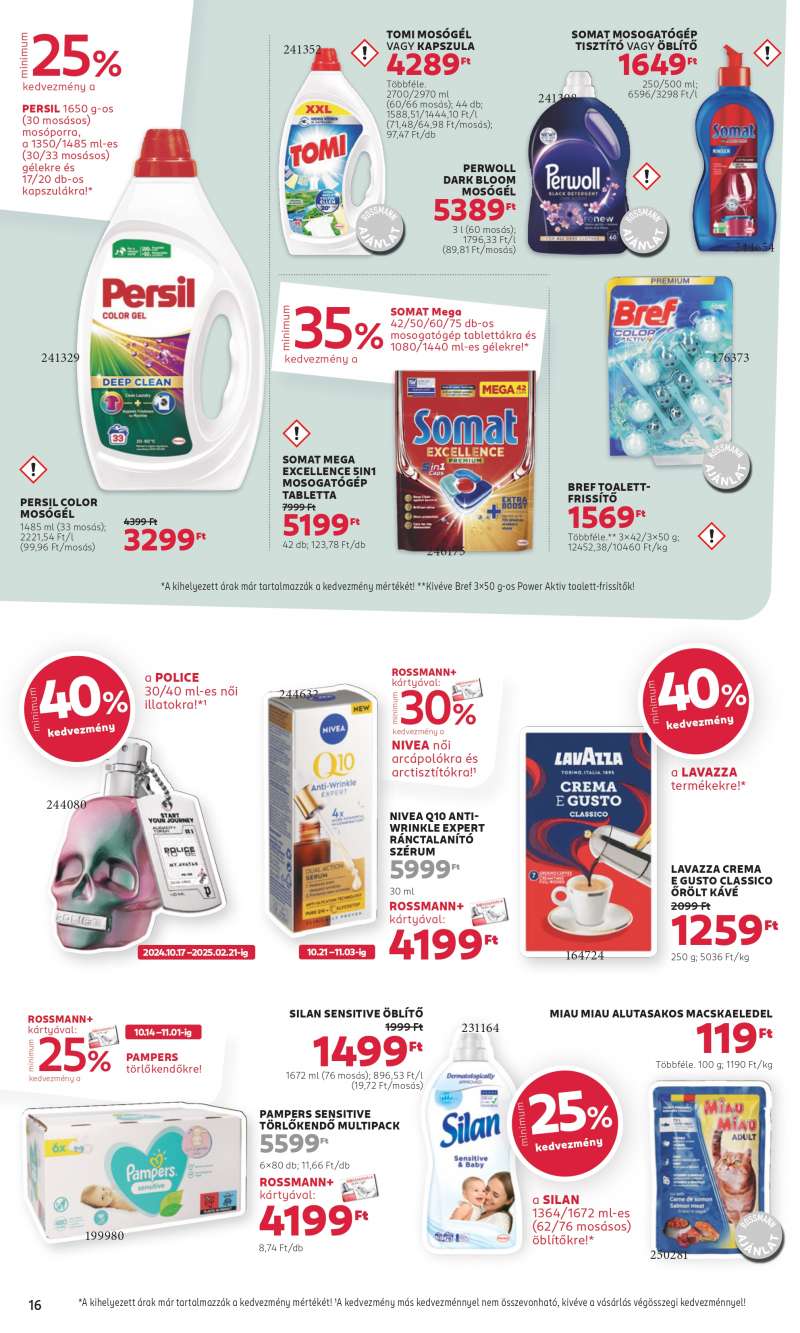 Rossmann Akciós újság Rossmann 18 oldal