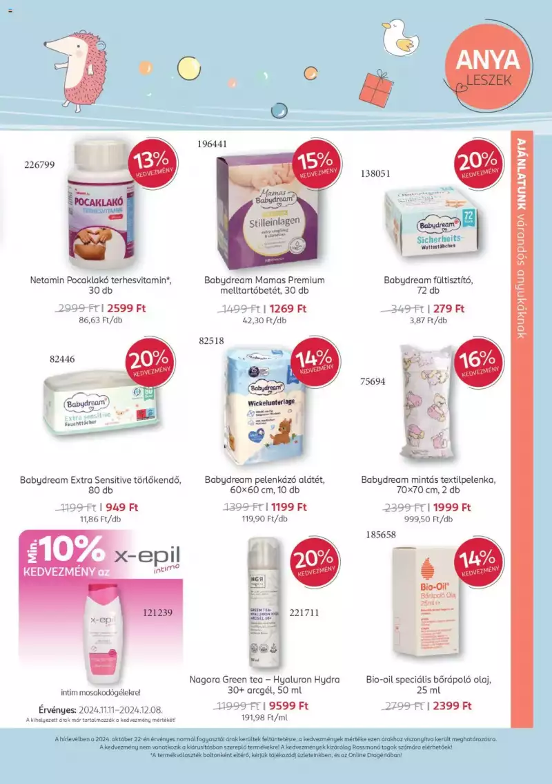 Rossmann Babaprogram 3 oldal