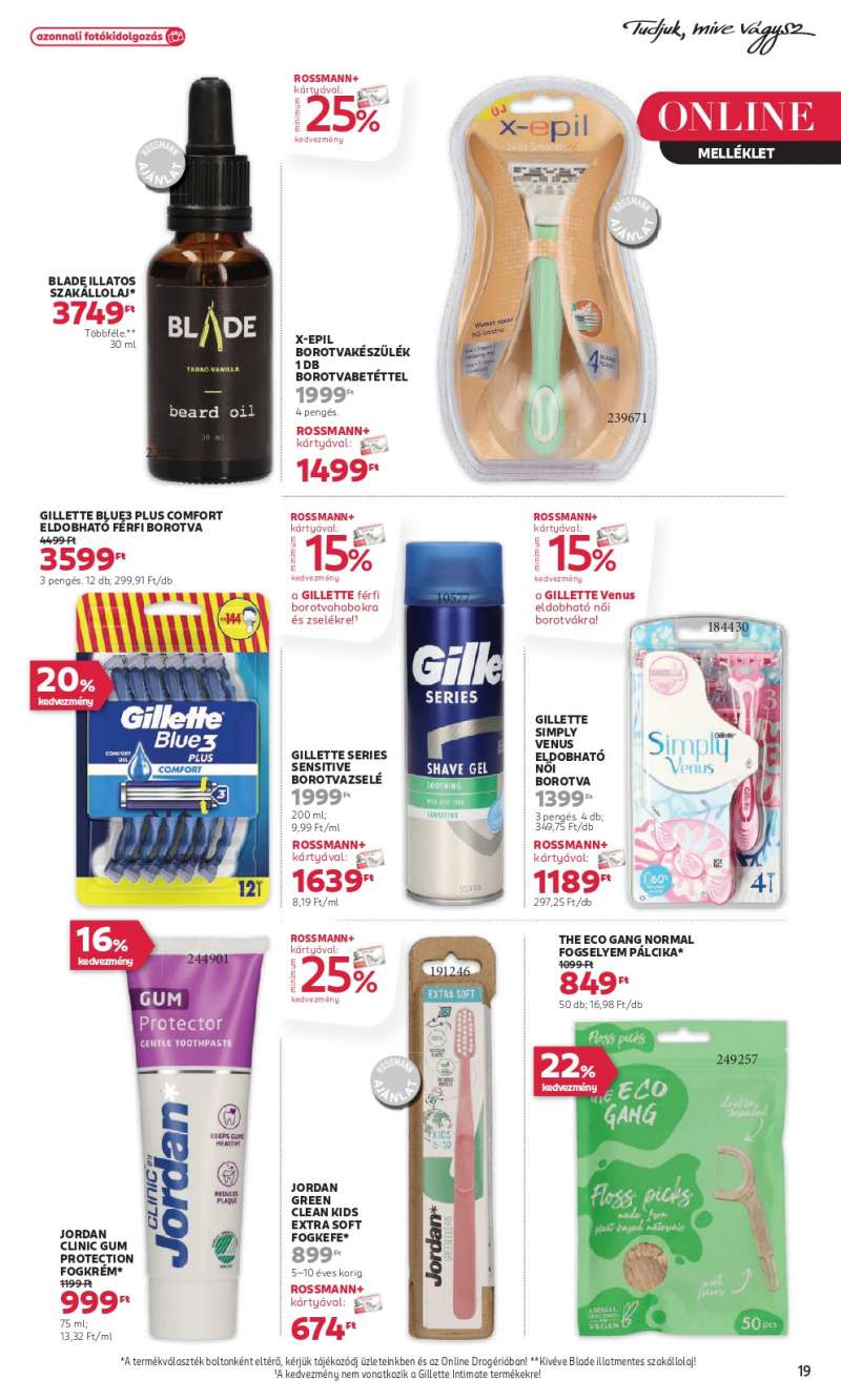 Rossmann Akciós Újság 21 oldal