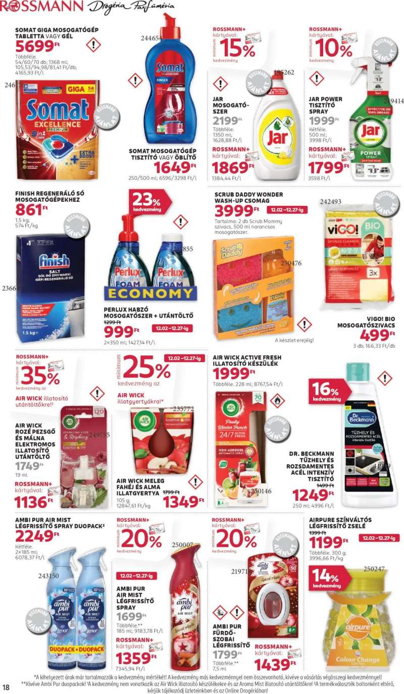 Rossmann Akciós újság Rossmann 20 oldal