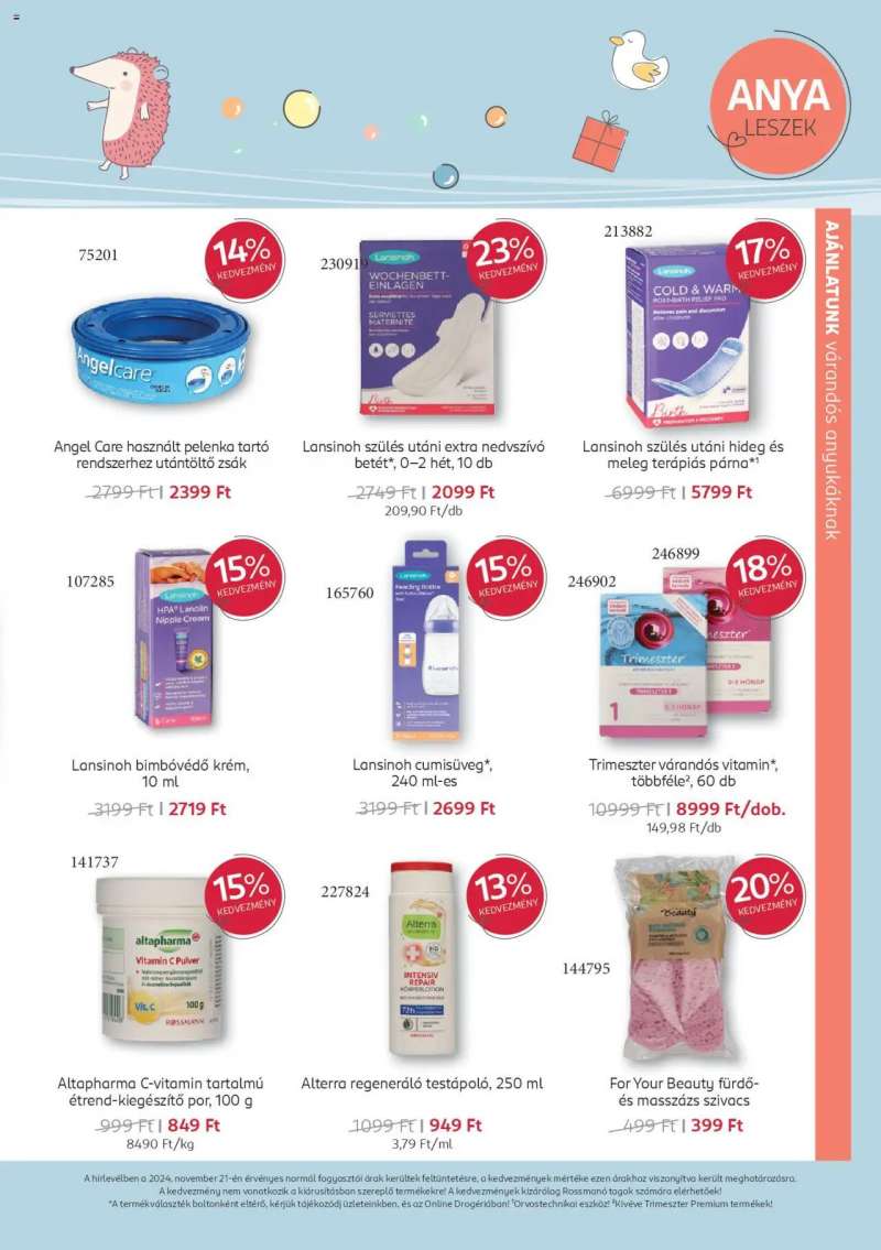 Rossmann Babaprogram 3 oldal