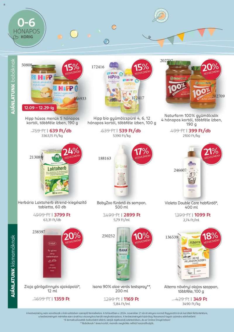 Rossmann Babaprogram 6 oldal