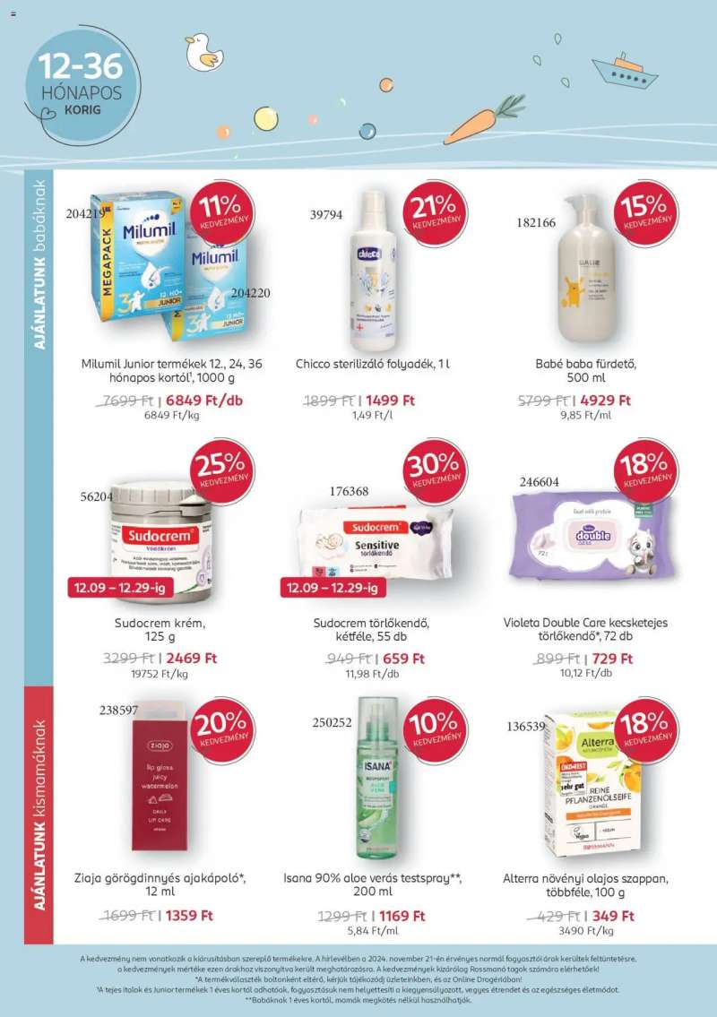 Rossmann Babaprogram 8 oldal