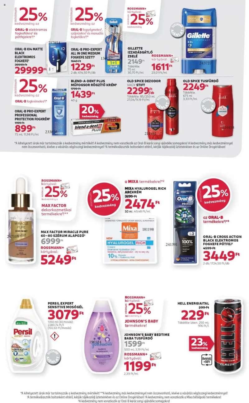 Rossmann Akciós újság Rossmann 22 oldal