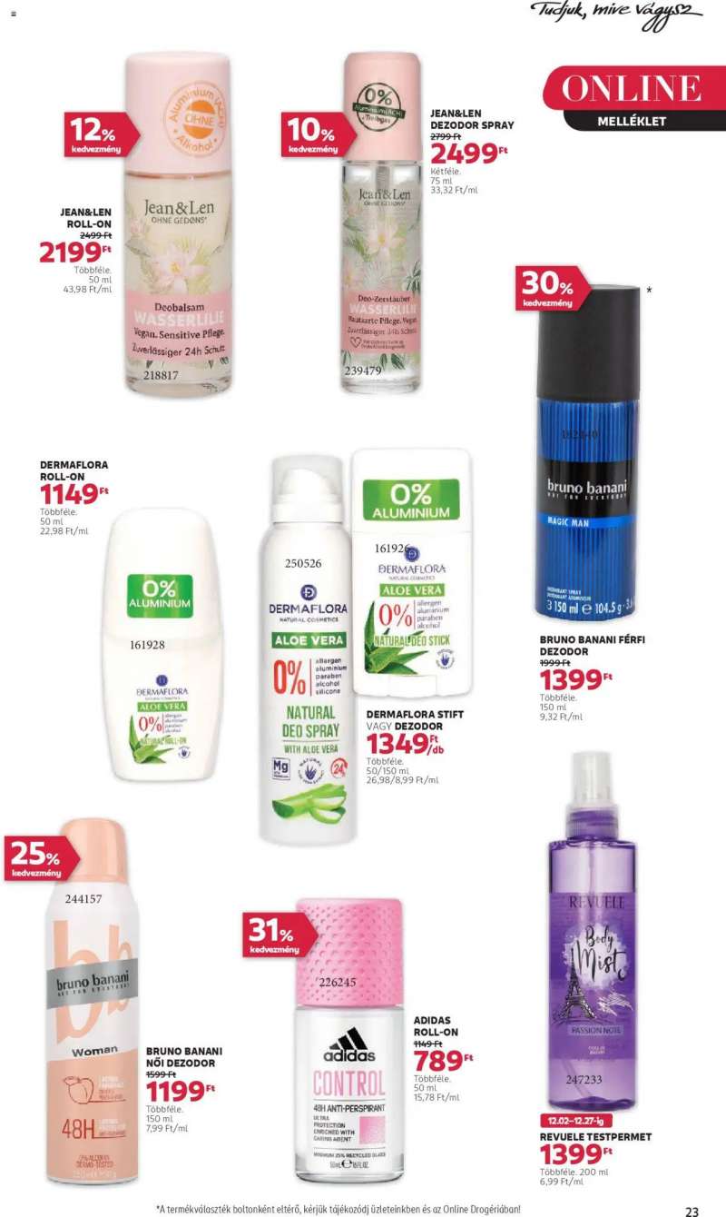 Rossmann Akciós újság Rossmann 25 oldal