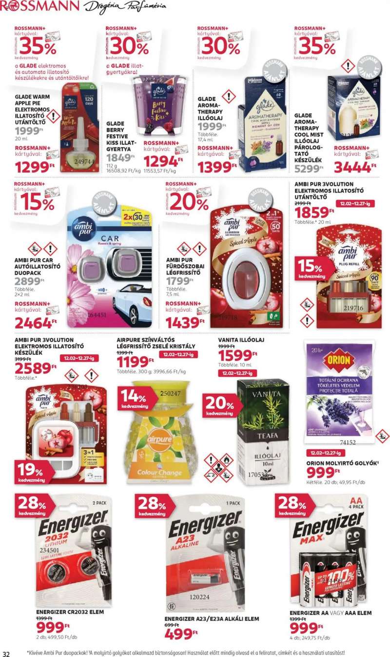 Rossmann Akciós újság Rossmann 34 oldal