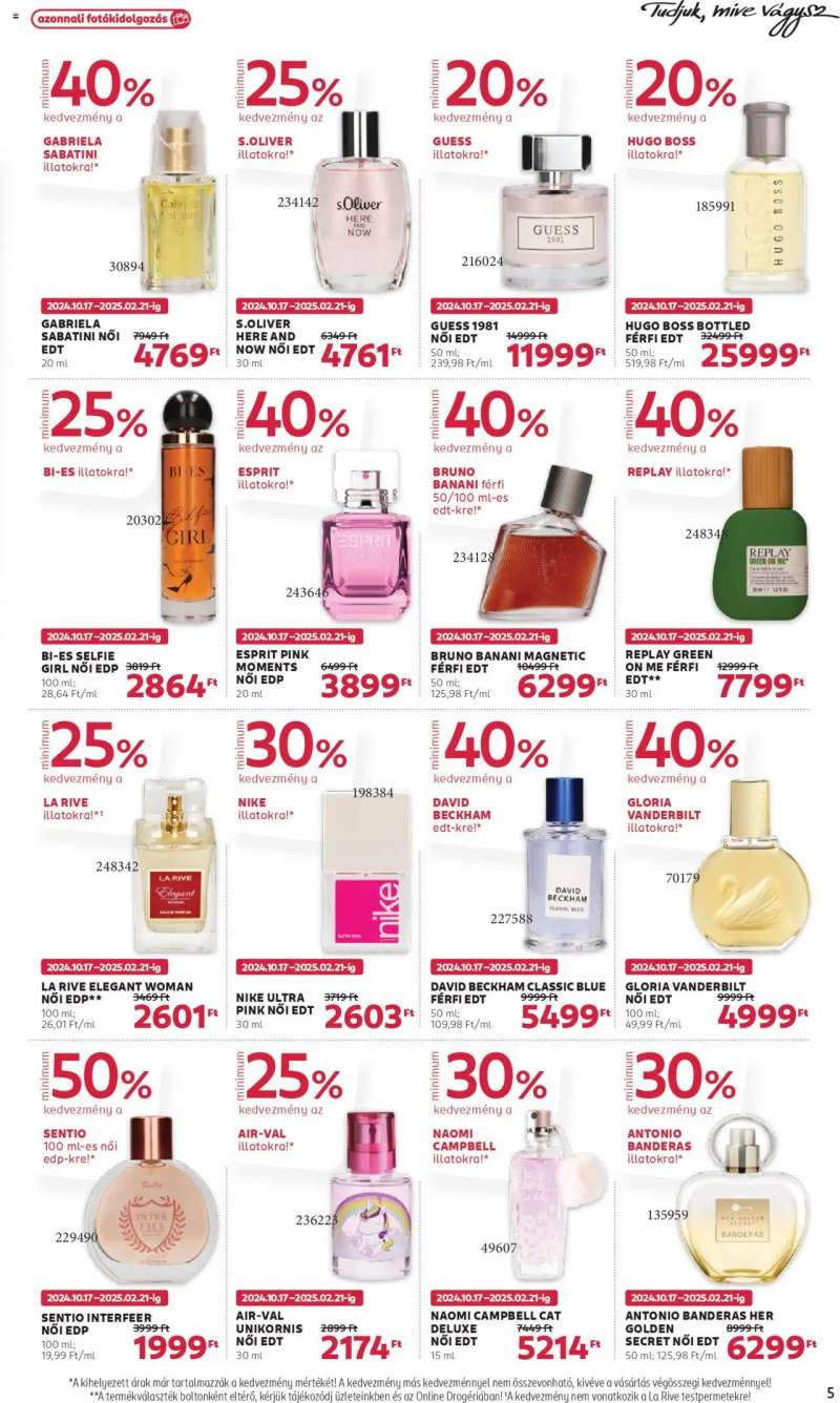 Rossmann Akciós újság Rossmann 5 oldal