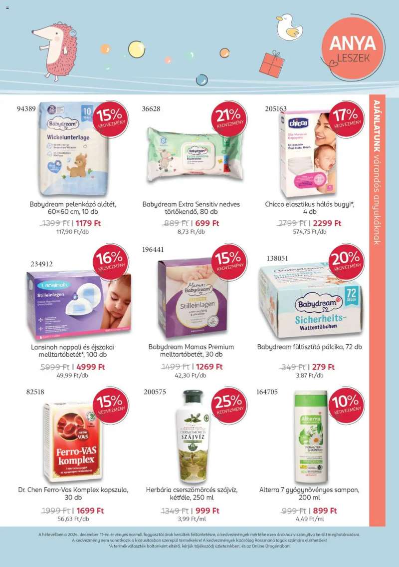 Rossmann Babaprogram 3 oldal