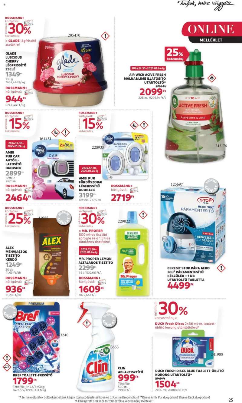 Rossmann Akciós újság Rossmann 21 oldal