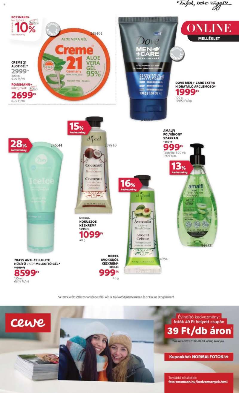 Rossmann Akciós újság Rossmann 23 oldal