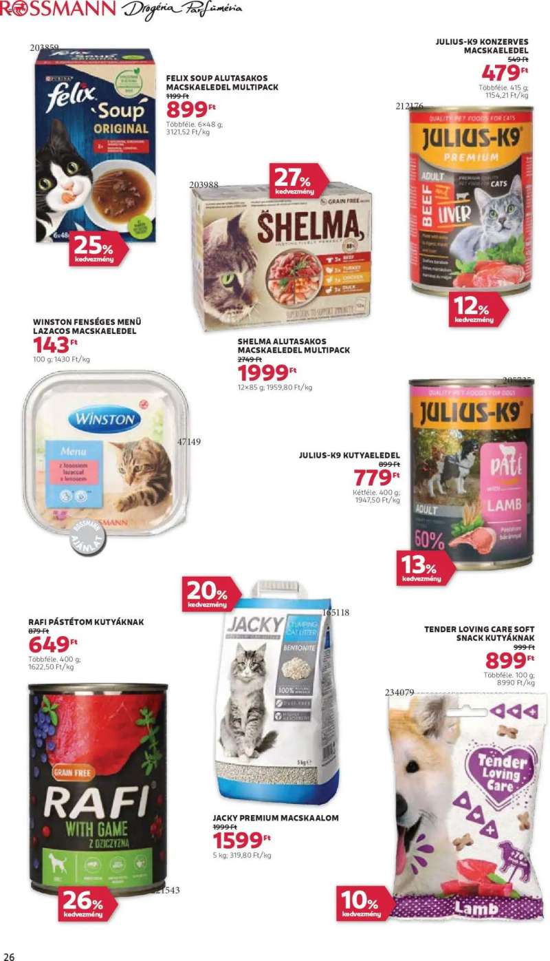 Rossmann Akciós újság Rossmann 30 oldal