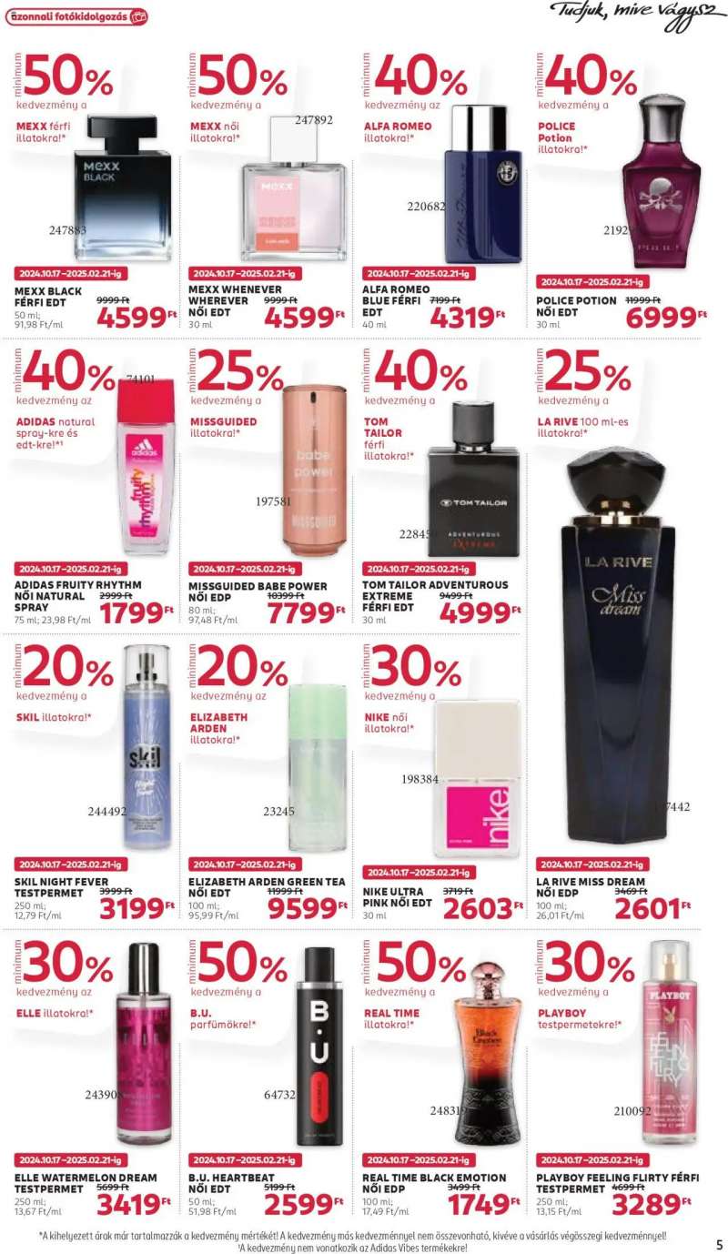 Rossmann Akciós újság Rossmann 5 oldal